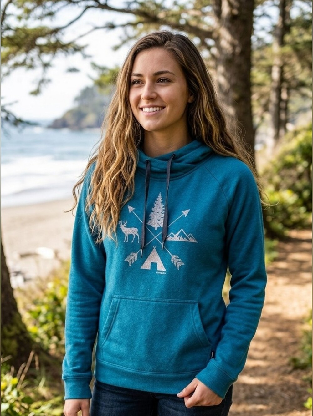 Y2K Vintage O'NEILL Pullover Hoodie